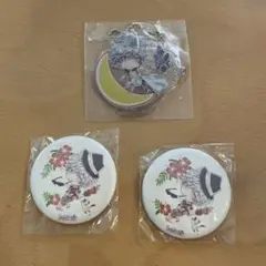 ★056 うたプリ 黒崎蘭丸 缶バッジ＆ラバストセット