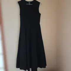 UNIQLO×Theory コラボ ウルトラストレッチフレアロングワンピース S