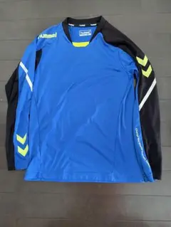 Hummel 長袖シャツ 青