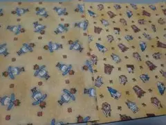 カントリー風の生地2枚セット