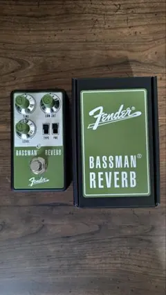 【美品】Fender BASSMAN REVERB ベースエフェクターのサムネイル