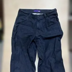 THE NORTH FACE デニムパンツ ダークブルーのサムネイル