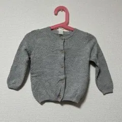 ま*ん様 【美品】H&M カーディガン　グレー　女の子　ベビー　70サイズ　結婚