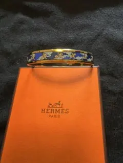 早い者勝ち！】HERMES ウッドラッカー バングル グレー ゴールド 