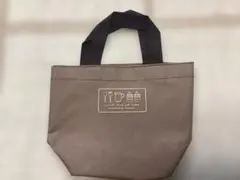 ブラウンキャンバストートバッグ