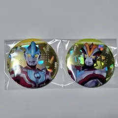 ウルトラマンギンガ・ビクトリー　キラキラ缶バッジセット