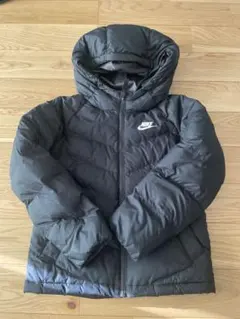 Nike ブラックダウンコート XS