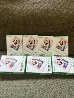 FUJIFILM instaxminiチェキフィルム10枚入x7合計70枚