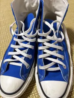 CONVERSE ALL STAR 青 ハイカットスニーカー