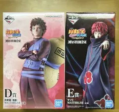 NARUTO 一番くじ　D賞 我愛羅 E賞 サソリ フィギュアのサムネイル
