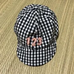 ベビー帽子 46cm アプレレクール　綿100%