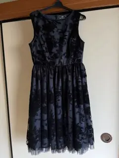 GRACE CONTINENTAL ブラックパーティードレス