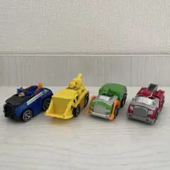 パウパトロール ミニカーセット 4台