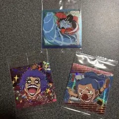 ワンピース ウエハース　log11 イワンコフ バギー ジンベエ