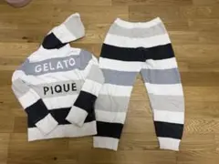 GELATO PIQUE フード付き　ルームウェアセット