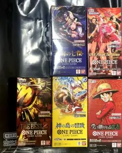 ワンピースカード 決戦の刻 受け継がれる意志等 テープカット済 7BOX