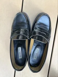 HARUTA ブラックレザー ローファー2足セット　サイズ25センチ