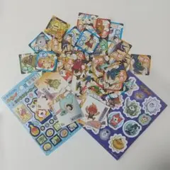 妖怪ウォッチ キャラクターシール　まとめ売り　４６点