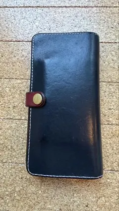 iPhone 16 pro スマホケース 手帳型 本革 ヌメ革 スマホカバー