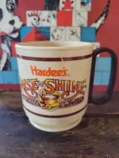ビンテージ Hardee's Rise&Shine ハーディーズ マグカップ