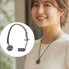 《新品未使用》ABISTE ネックレス 麻の葉模様 和モダンのサムネイル