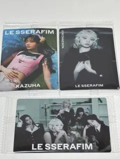 新品未開封 LE SSERAFIM ルセラフィム CRAZY ウエハース