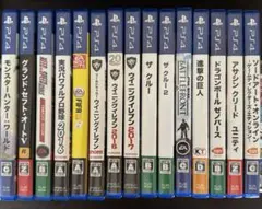 PS4 ソフト 11本セット まとめ売り② - メルカリ