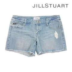 07T194☆ JILL STUART カットオフ デム ショートパンツ 24のサムネイル