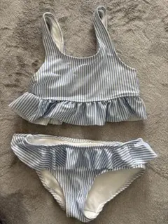 H&M/セパレート水着/100/ストライプ/水着