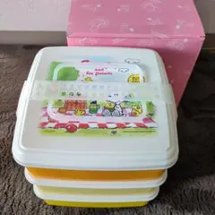 スヌーピー　ピクニック風デザインの弁当箱セット