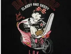 Betty Boop 黒 Tシャツ 族車