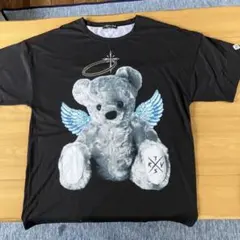 ロ*ン様 TRAVAS TOKYO クマデザイン Tシャツ ブラック フリー