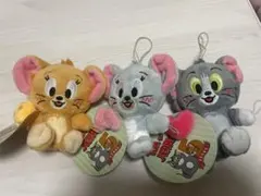 トムとジェリーつながるマスコット 3体セット