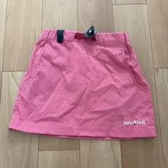 【美品】モンベル ストレッチO.D.スカート ピンクのサムネイル