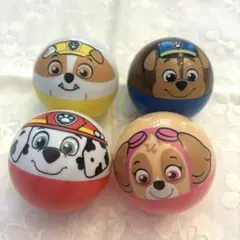 パウパトロール カプセル ボール 4点 おもちゃ ガチャガチャ