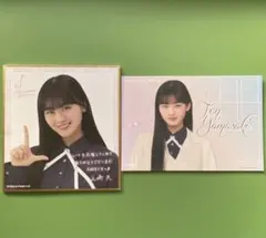 櫻坂46 サイン&メッセージ入りミニ色紙 山崎天 - メルカリ