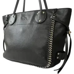 【訳あり】◾️コーチ◾️トートバッグ◾️テータム ウィップラッシュ◾️ブラック◾️Y2K