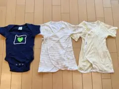 ロンパース 肌着　50〜60cm 3点セット