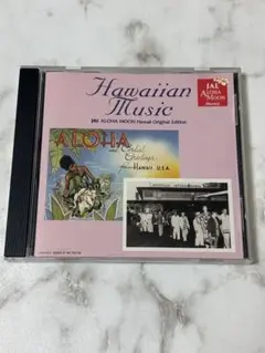 レア　非売品　JAL ALOHA MOON ハワイアンミュージック　CD