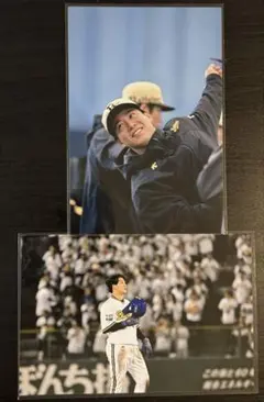 オリックス 2025ファンクラブポイント交換 写真 来田涼斗　2枚セット