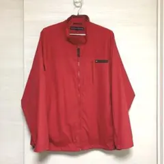 XL 極美品　TOMMY HILFIGER レッドナイロンジャケット