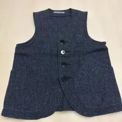 MODERN WORK ヘリンボーンベスト XS