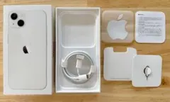 iPhone 13 スターライト 256GB 空箱•充電ケーブル他付属品