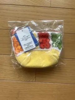 新品　FEILER フェイラー　ハリボーゴールドベア舟型ポーチS