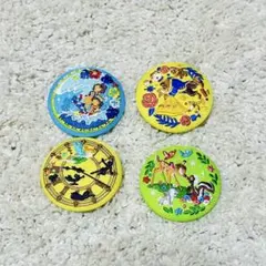 ディズニー　刺繍缶バッジ