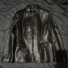 ビンテージイタリア製　羊革　レザージャケット