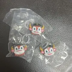 プロ野球マスコットめじるしアクセサリー　バファローブル3個セット