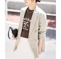 SALE❗️【新品】IENA／　フレンチリネンジャケット 2025年最新】iena フレンチリネンジャケットの人気アイテム - メルカリ