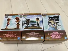 ワンピース ワールドコレクタブルフィギュア 3つセット