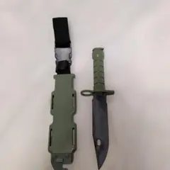 M9バヨネット　ダミーナイフ　ラバー製　OD